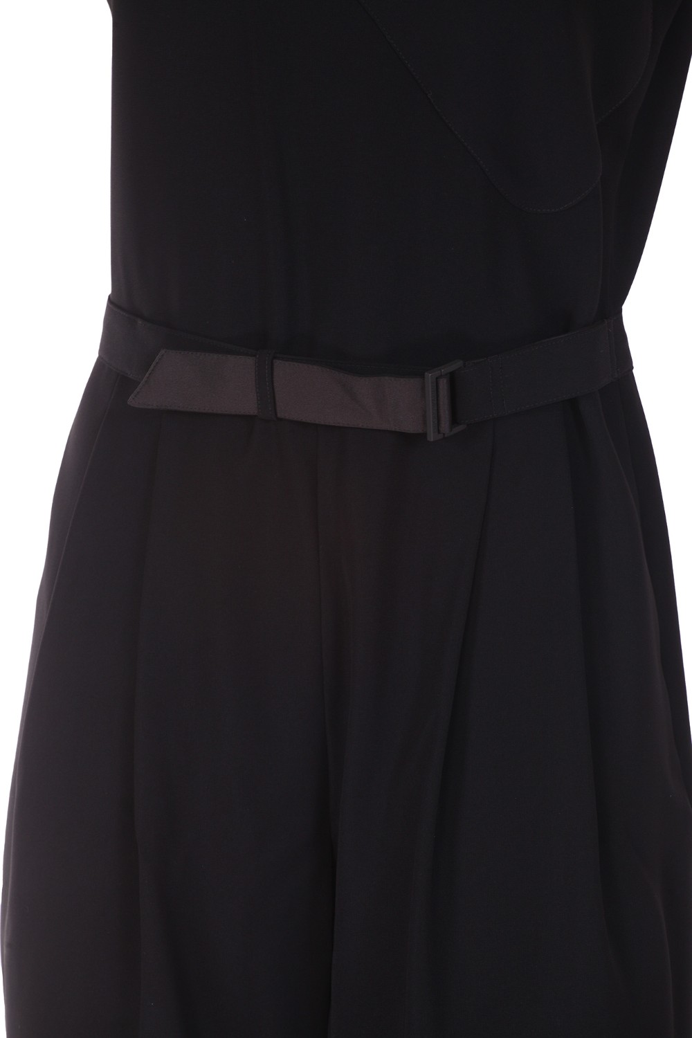 shop EMPORIO ARMANI  Tuta: Emporio Armani tuta in tecno cady.
Scollo rotondo.
Senza maniche.
Tasca a toppa frontale decorativa.
Cintura coordinata.
Chiusura con zip invisibile sul retro. 
Fodera in georgette per corpino.
Composizione: 100% Polyester.
Fabbricato in Cina.. H3ND2A 2NWAZ-0999 number 3077863